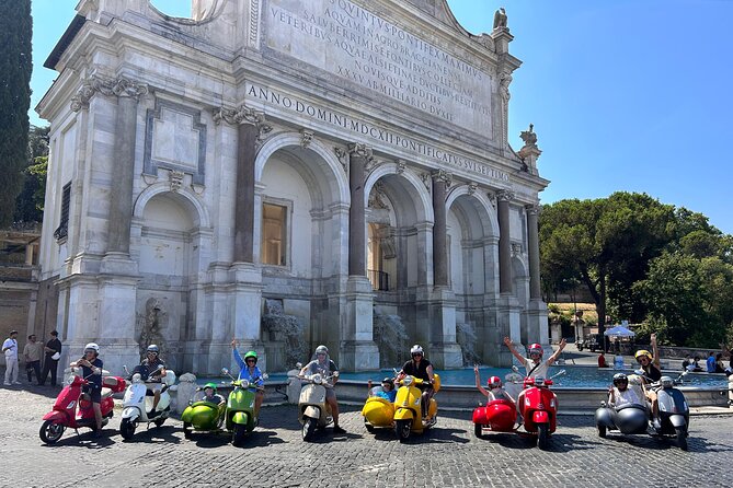 Rome Vespa Sidecar Tour — 90-Minute City Highlights Tour - What the driver does, and what you should not expect