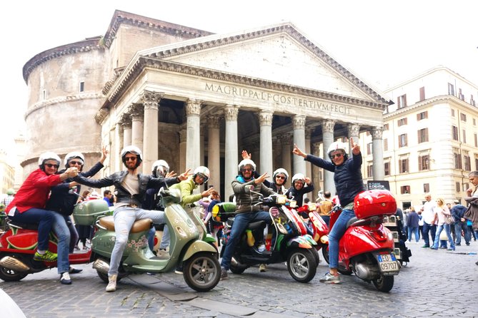 Rome Vespa Small Group Sightseeing Tour, 3 Hour Experience - Appia Antica in a quick hit: Roman road stones and empire-scale thinking