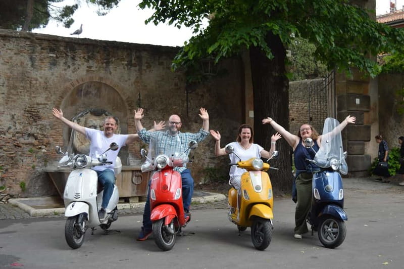 Rome: Vespa tour “When in Rome” with Dessert and Photography - Key points at a glance