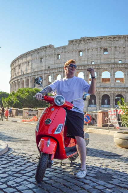 Rome: Vespa tour “When in Rome” with Dessert and Photography - Janiculum Hill (Gianicolo): the sunset payoff
