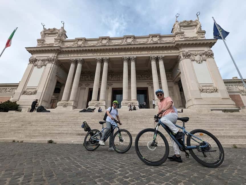 Rome: Villa Borghese E-Bike Tour (Small Group or Private) - Temple of Diana and the Fountain of the Seahorses: Little Details, Big Charm
