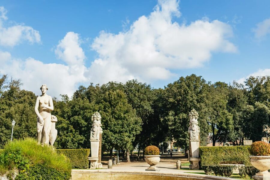 Rome: Villa Borghese, Villa Ada, and Coppedè E-Bike Tour - Temple of Aesculapius and the quick stop that adds texture
