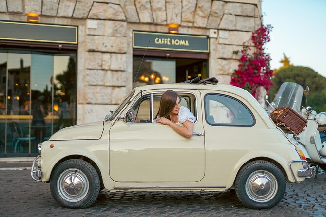 Rome Vintage Fiat 500 car Tour With Photographer - Key highlights at a glance