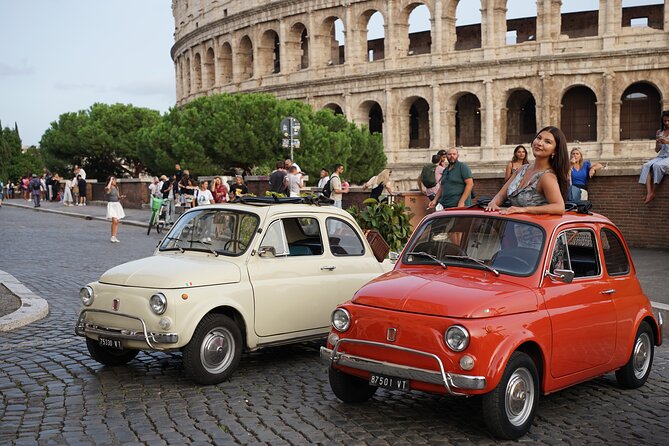 Rome Vintage Fiat 500 car Tour With Photographer - Your 50 digital JPEG photos, and how to get the most out of the session