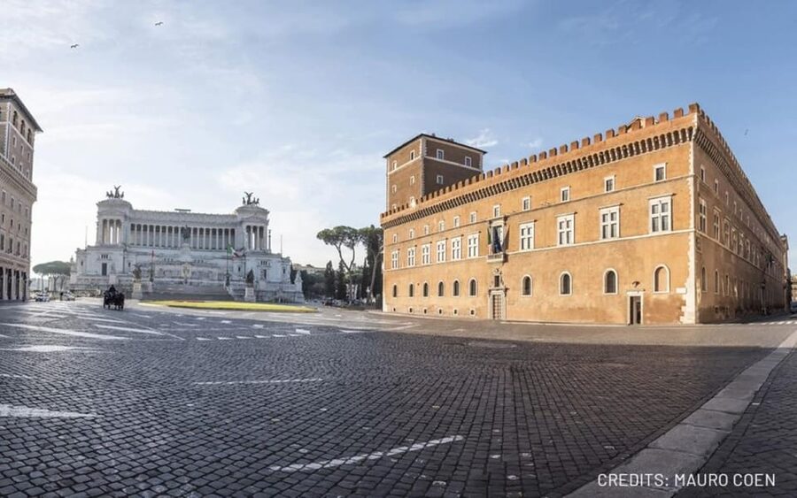 Rome: Vittoriano with Rooftop & Palazzo Venezia Hosted Entry - Palazzo Venezia next, when you want more than a monument