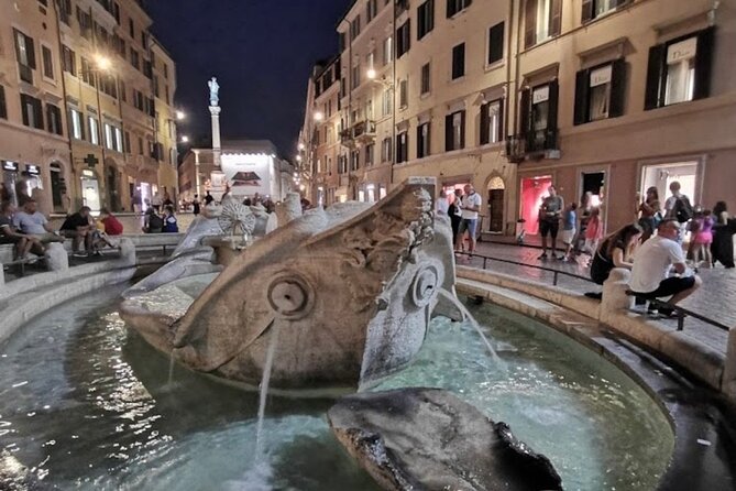 Rome with Golf Cart at Night with Pizza & Ice Cream - Piazza Navona, Pantheon, and Trevi: The Lit-Up Photo Belt