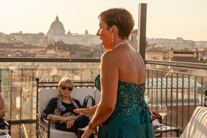 Rooftop Bar Opera Show: The Great Beauty of Rome - Weather Reality on an Open-Air Rooftop