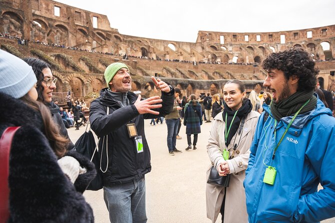 Semi-Private First Entry Colosseum Arena & Roman Forum - Three Stops in Three Hours: The Pace and What It Does Not Include