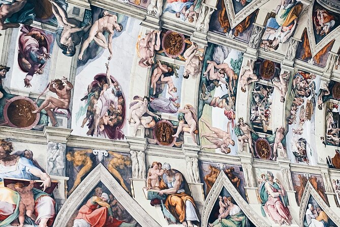 Skip-the-Line Entry Tickets: Vatican Museum & Sistine Chapel - The “skip-the-line” wording: expect security, not instant entry