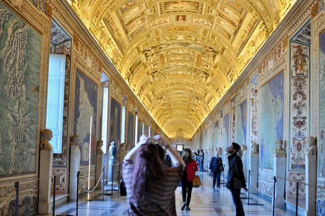 Skip the Line: Small Group Vatican & Sistine + Basilica Option - Vatican Museums route: from Carriages to the Pinecone area
