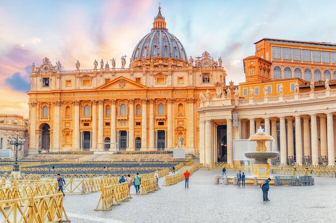 Skip The Line St.Peters Basilica & Papal Tombs Tour with Dome - Quick hits before you go