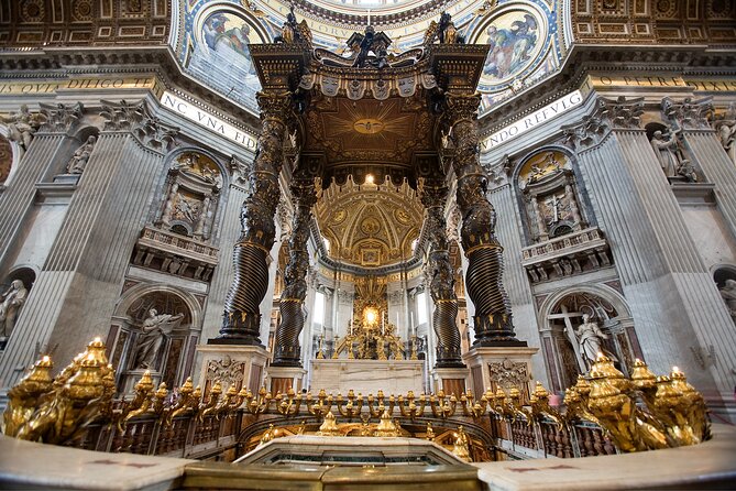 Skip The Line St.Peters Basilica & Papal Tombs Tour with Dome - Papal tombs access: the quieter, powerful part