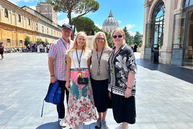 Skip the Line Vatican and Sistine Chapel Tour for Kids and Family - Pine Cone Courtyard: quick stop, big concept (Sphere within a Sphere)