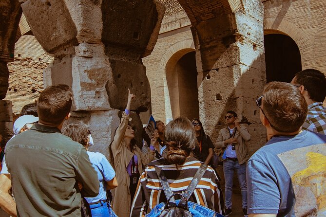 Small group Colosseum with Arena Floor, Palatine Hill & Forum Tour - Small group size and headphones: less stress, better listening