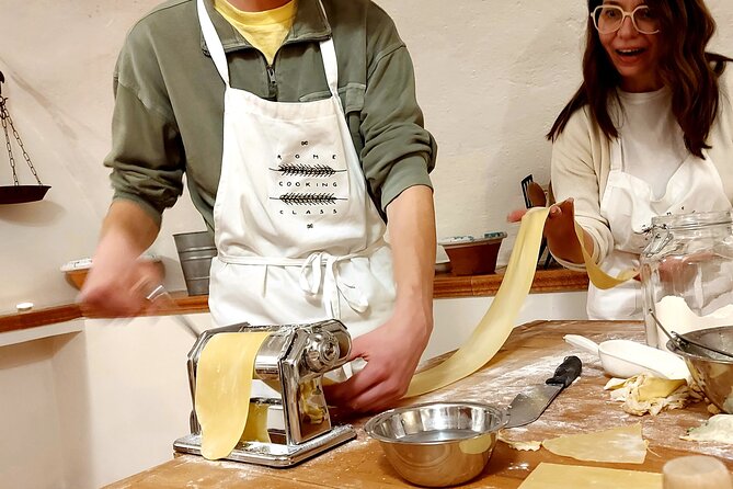 Small-Group Pasta Making steps from the Vatican Museums - The Historic Kitchen Feel, Near St. Peter’s