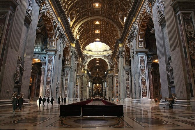 St. Peter's Basilica and Papal Grottoes Guided Tour - St. Peter’s Square first: visual tricks, one obelisk, and two spot-locations