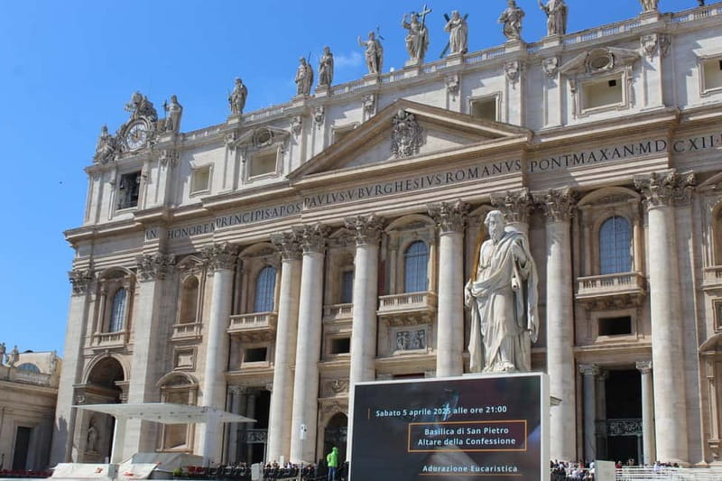 St. Peter's Basilica: Hosted Entrance & Digital Audioguide - A Realistic Watch-Out: QR Access and Direction at the Door
