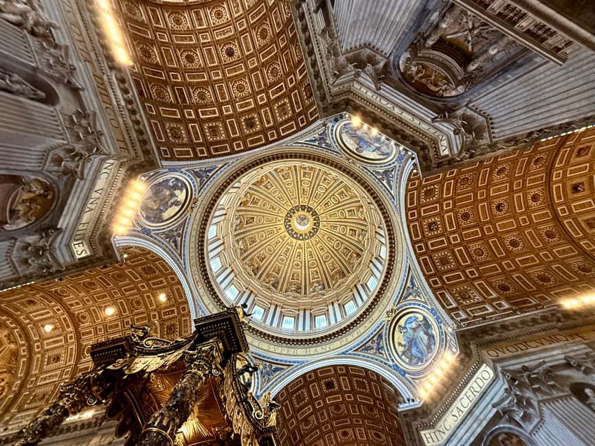 St.peter's Basilica Tour with Dome View & Underground Access - Should you book this tour?