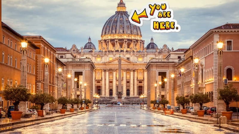 St. Peter's Dome Climb, Basilica and Vatacombs Tour - Lift Partway Up, Then 320 Steps to the Dome Summit