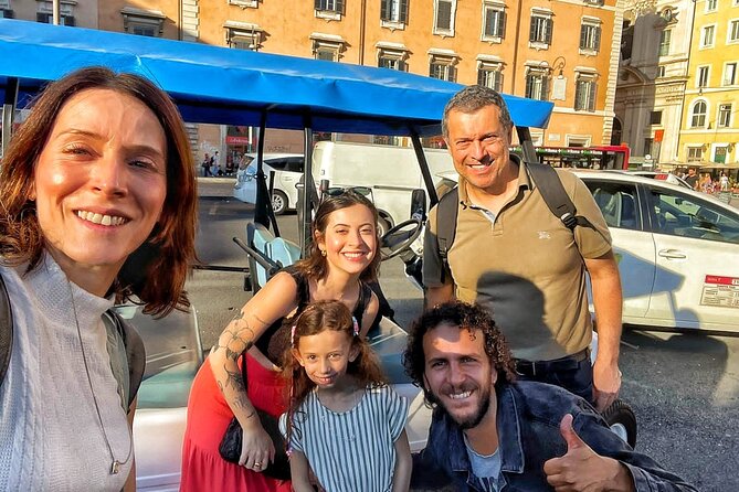 Sunset/By Night Private Tour of Rome by Golf Cart Gelato or Wine - Piazza della Repubblica to the Colosseum at night