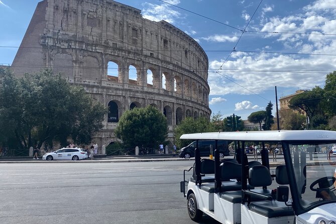 The best Rome Golf Cart Tour! - Spanish Steps (15 minutes) and Trevi Fountain (20 minutes) in one smooth rhythm