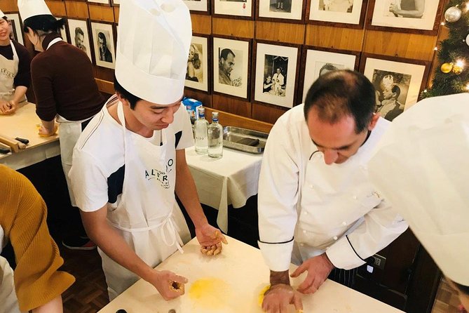 The Original Fettuccine Alfredo Experiences in Roma - The class portion: hands-on pasta, clear expectations, and one important caveat