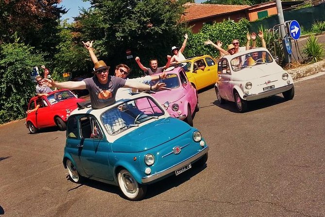 The ORIGINAL Fiat 500 3hour chauffeured tour - Circus Maximus and Porta San Paolo: big ancient Rome without the big-tour energy