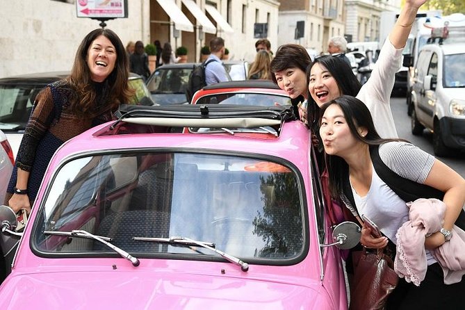 The ORIGINAL Fiat 500 3hour chauffeured tour - Trastevere in a tiny Fiat 500: why the car matters