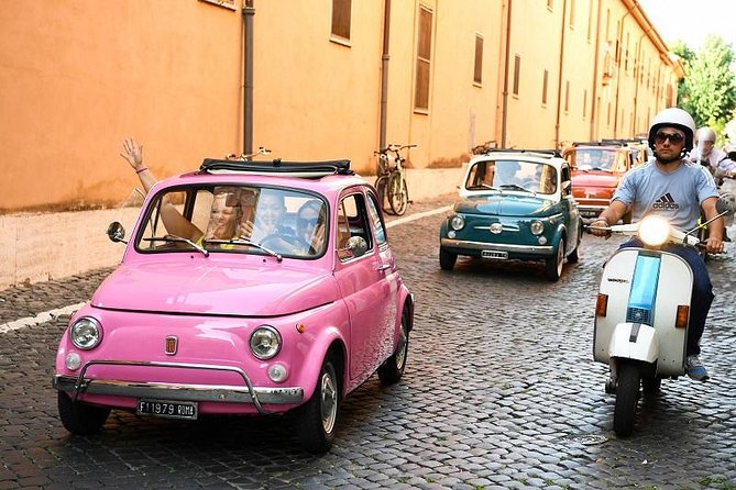 The ORIGINAL Fiat 500 3hour chauffeured tour - Terme di Caracalla: Rome’s bath complex on a wow-size scale