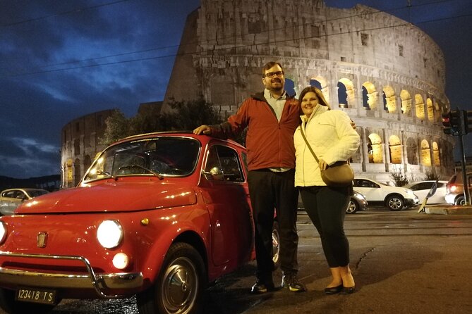 The Original Fiat 500 Night Tour of Rome - Pantheon at night: one of Rome’s most photogenic ancient shells