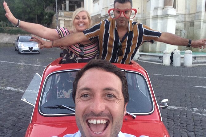 The Original Fiat 500 Night Tour of Rome - Tiny streets in a Fiat 500: the fun between the big landmarks