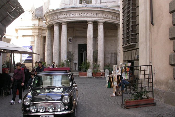 THINK BIG, GO MINI! Rome Day&Night in Mini Cooper Classic Cabrio - Why this Mini Cooper Cabrio plan works for Rome in 3 hours