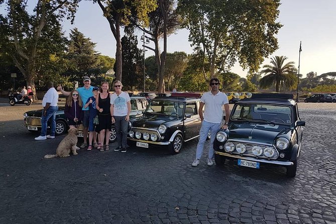 THINK BIG, GO MINI! Rome Day&Night in Mini Cooper Classic Cabrio - Final ancient stops, Caio Cestio, arenas, baths, and the Old Market