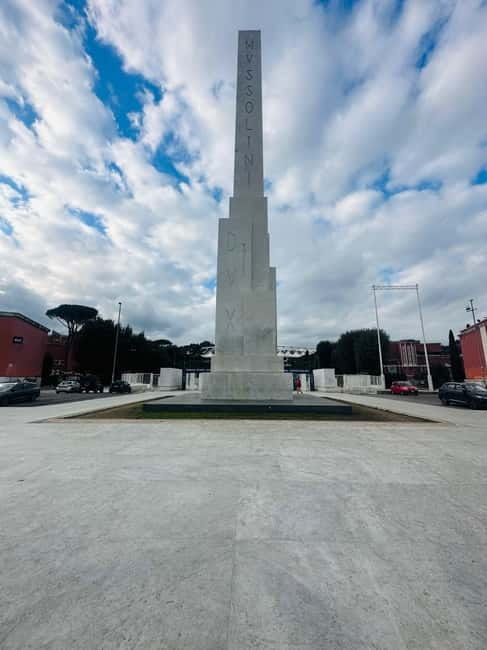 Tickets and Guided Tour of the Olympic Stadium in Rome and Foro Italico - Timing, movement, and why 1.5 hours is a good length