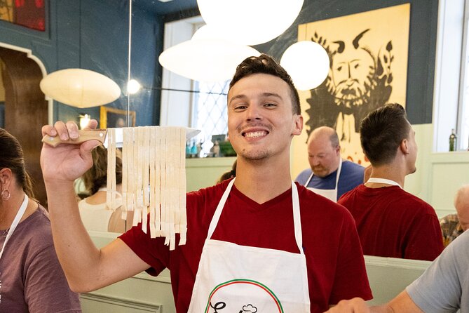 Top Class of Ravioli, Fettuccine and Tiramisu Workshop in Rome - Arriving at Via Giuseppe Zanardelli, and what to do when it is not on street level