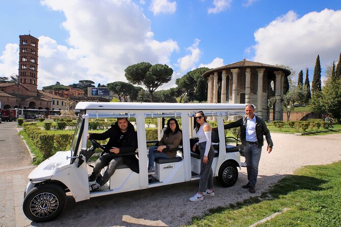 Tour of Rome in 7 Seater Golf Cart - Pace, Comfort, and What to Watch For in the Cart