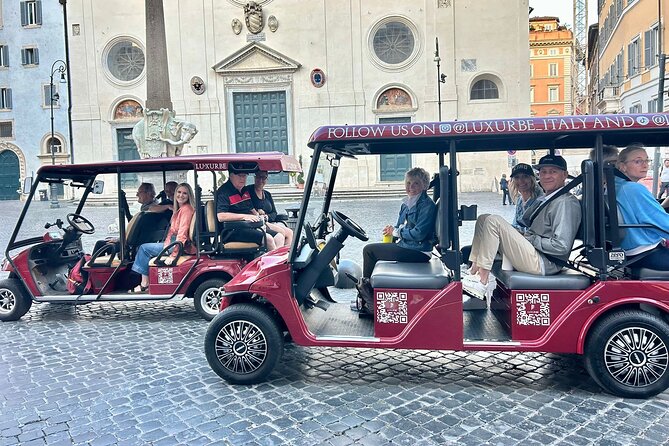 Tour of Rome in Golf Cart: Seven Hills of Rome - Quirinal Hill: Palazzo del Quirinale and the Power Views