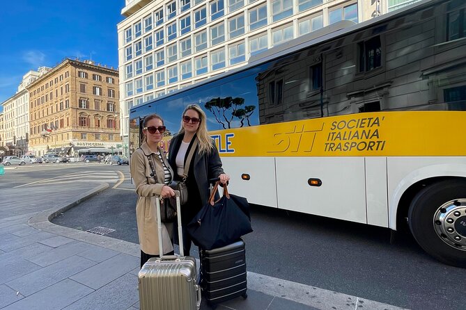 Transfer Ciampino Airport - Rome City Center Shuttle Bus - Where to meet the bus in Ciampino and Termini (and how not to waste time)