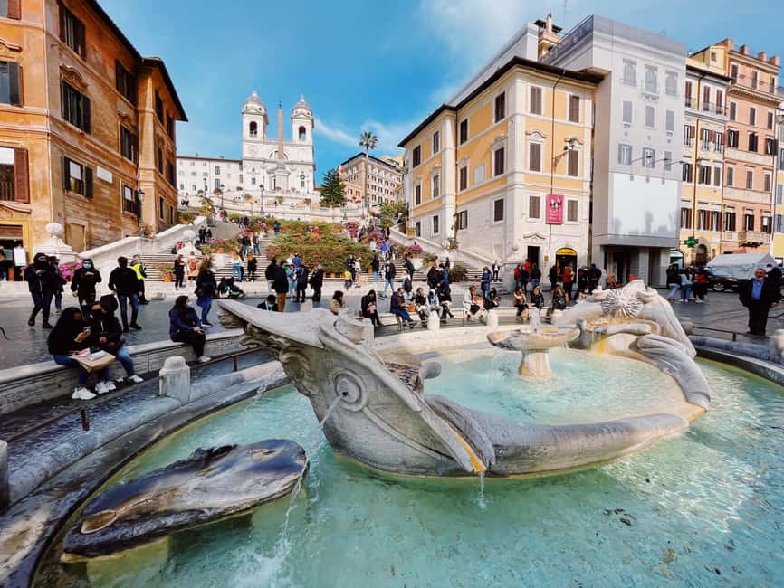 Trevi Fountain Underground Aqueduct and Spanish Steps Tour - Group Size, Timing, and Who This Tour Suits Best