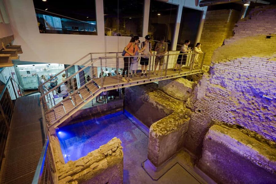 Trevi Fountain Underground Aqueduct and Spanish Steps Tour - La Barcaccia and the “first chapter” of Rome’s aqueducts
