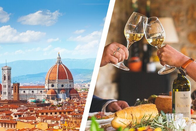 Tuscany Comfort Day Tour from Rome with Wine & Lunch - Florence walking tour: what you gain in 2 hours