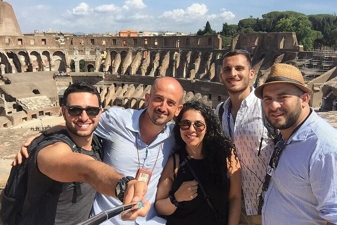 Ultimate Colosseum, Roman Forum & Palatine Hill Small Group Tour - Piazza del Colosseo and Constantine’s triple-arch statement
