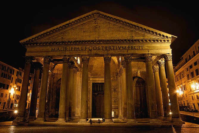 Unique Rome by Night, Photo Tour and Workshop Under the Stars - The Pantheon from Piazza della Rotonda: preserved Roman form at night