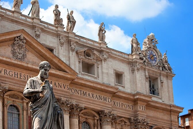 Vatican and Vatacombs Tour: Treasures of the Sistine Chapel - St. Peter’s Basilica: Meaning, Scale, and a Few Surprises Below