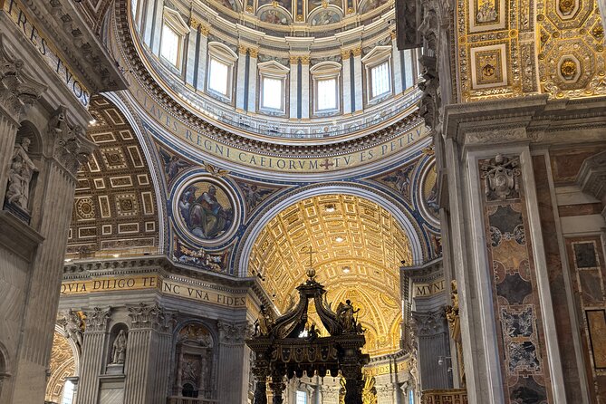 Vatican City St Peter's Basilica Fun Tour (small group) - Inside St Peter’s Basilica, the Michelangelo and Bernini moments that anchor your visit