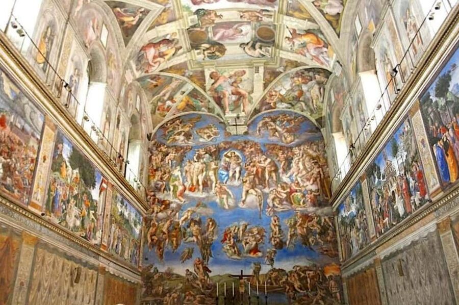 Vatican Evening Tour: Vatican Museums & Sistine Chapel - Cortile del Belvedere, Museo Pio Clementino, and the Vatican’s Big-Art Mood