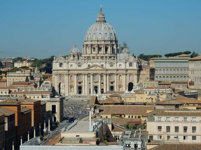 Vatican Full Access at St. Peter's Basilica with Dome Climb - Summit views: getting your bearings from the 136-meter dome