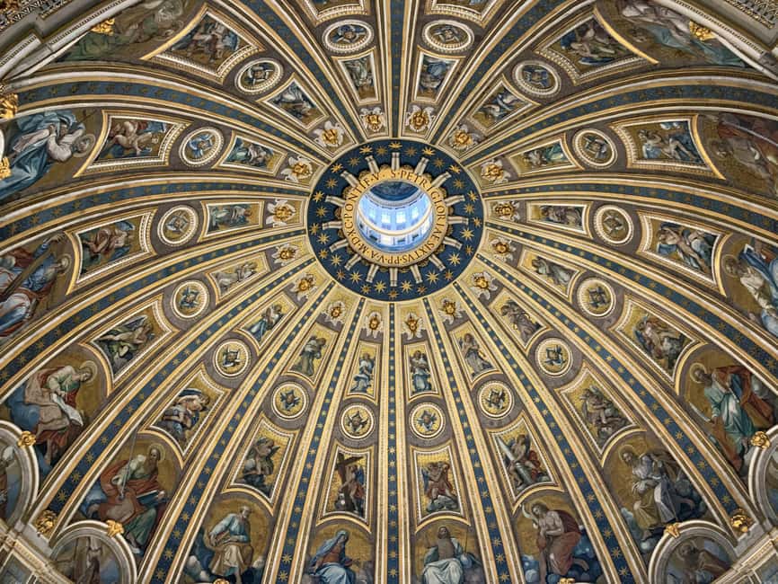 Vatican Full access: St.Peter's Basilica, Dome, Tombs+Audio - Key things to know before you go