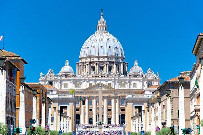 Vatican Museums and Sistine Chapel Skip the Line Guided Tour - St. Peter’s Basilica add-on (English tour option, about 3 hours total)