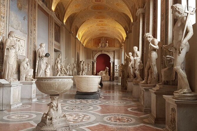 Vatican Museums, Sistine Chapel & Basilica Skip Line Private Tour - Cabinet of Masks: a calmer moment inside the chaos